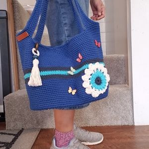 Crochet Shoulder Bag Handmade With Variety Color and Design
